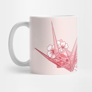 Sakura Crane Mug